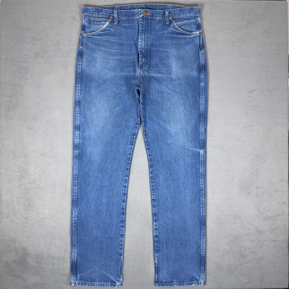 Wrangler 13MWZPW Jeans Mens 38x34 Cowboy Cut Original Fit Western Rodeo Denim - Picture 1 of 9